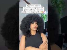 Why I hate going in public with my afro😭 #hair #afro #curlyhair