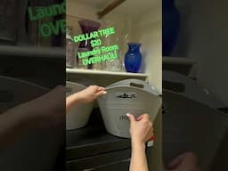 Watch this if you hate laundry! Dollar Tree Laundry Room Organization @dollartree