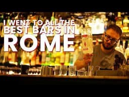 I Went To All The Best Bars In Rome