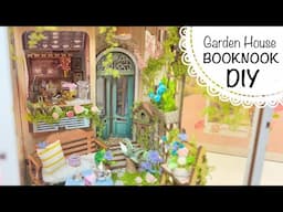 DIY Book Nook- Sylvia Garden- Dollhouse miniature