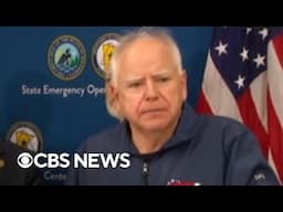 Gov. Tim Walz, other officials speak after arrest in shootings of Minnesota lawmakers