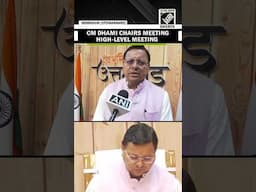 CM Dhami chairs meeting high-level meeting after Kedarnath-Gaurikund helicopter crash in Uttarakhand