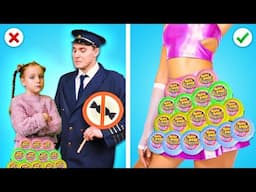 😨KID LOST at the AIRPORT: CANDY, CHAOS & A POLAR DESTINATION?!❄️ @CraftyPandaHOW