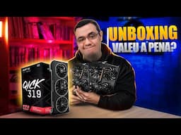 RX 7600 XFX CHEGOU!  Meu SONHO de PC Começa Aqui ! (UNBOXING)