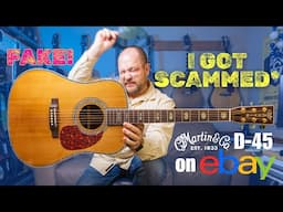 I bought a FAKE Martin D-45....this has to stop!!!