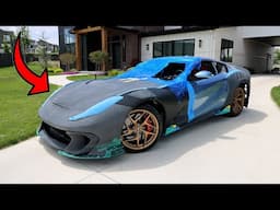 Rebuilding my Crashed Ferrari 812 Superfast - Part 7