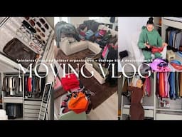 MOVING VLOG | *pinterest inspired* closet organization, storage hacks & massive declutter