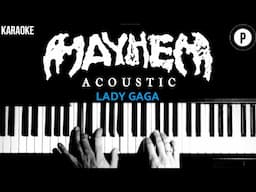 🎙️ LADY GAGA MAYHEM Karaoke SONGS 🎙️ABRACADABRA / DISEASE /VANISH INTO YOU / DIE WITH A SMILE
