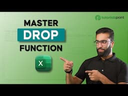 Master the DROP Function in Excel in Just 3 Minutes!