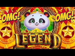 HOT!!!! I PICKED FREE GAMES AND THIS HAPPENED! 🚂 JOYFUL PANDA CASH EXPRESS LEGEND Slot Machine