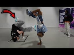 Jordan & Semih LERNEN ERSTE MAL BREAKDANCE (battle)