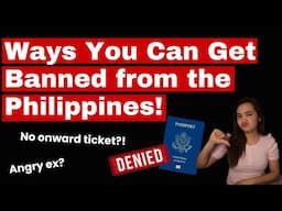 Immigration Crackdown: How Thousands of Foreigners Are Being Banned from the Philippines!