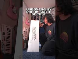 Unboxing My DREAM Skate Decks!