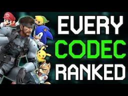 Ranking EVERY Snake Codec Call in Super Smash Bros Ultimate