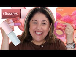 New! BENEFIT Highlighter and Blush! GLOSSIER Lip Oil!