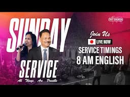 Sunday Morning Live with Bishop Samuel & Pastor Merlyn Patta | TKT CHURCH 8 AM