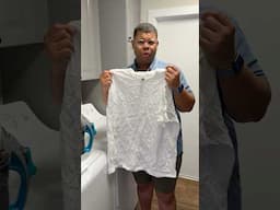 How to dewrinkle shirts 👕 #shorts #problemsolved