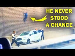 When Climbers Run from Police