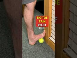 Big Toe Pain Relief in Seconds