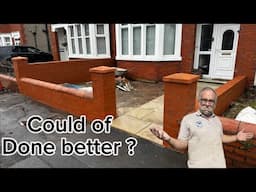 front garden makeover back to it once glory #brick #bricklaying #diy #makeover #garden #trending