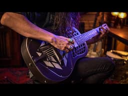 "The Devil Don't Ride Shotgun" • Chill Blues Guitar on Baritone Resonator