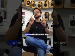 Flat sound = boring? Think again. Karan breaks it down in our “Talk Like an Audiophile” series!🎶✨