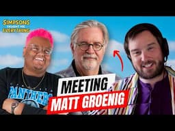 Meeting Matt Groening & Writing Sign Jokes For Futurama | The Simpsons Taught Me Everything