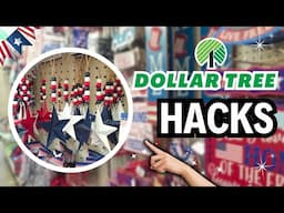 5 Easy Dollar Tree DIYs | Budget-Friendly 4th of July Projects
