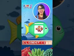 Learn to Spell the Word Clownfish – Sea Animal Spelling Fun
