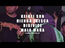 Kei Kei Sun - Hierba Fresca - Digivice - Mala Maña - Apoloh DJ / Sesión #95 / TITANIUM THE CYPHER MX