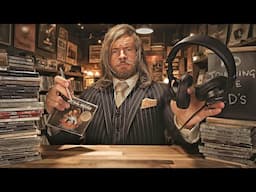 ASMR | Vintage CD Record Shop that gets you to SLEEP