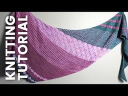 Knit the Blossoming Gardens Shawl [FULL TUTORIAL!]