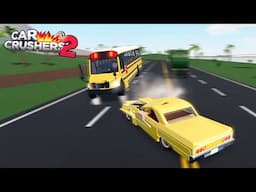 Realistic Crashes #15 | Car Crushers 2