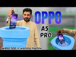 OPPO A5 PRO DURABILITY AND WATER TEST #OPPO #A5PRO