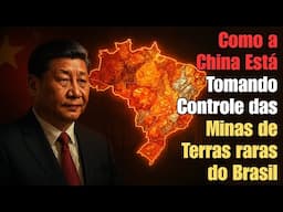 Como a China está tomando controle das minas de terras raras do Brasil após comprar mina de urânio