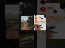 From Dull Painting to Vibrant Light: Transform Your Landscape Painting