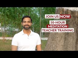 Become a Meditation Teacher | 50-Hour Meditation Certification