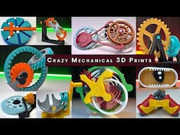 I 3D Printed & Tested The Craziest Mechanical Models. Here’s My Rating! ⚙️✅ #3dprinting