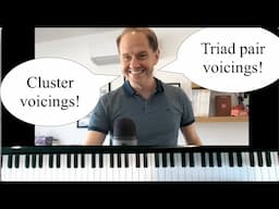 Jazz Piano Voicings 101: #17 Triad Pair and Cluster Voicings