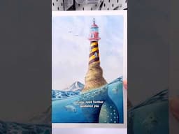 Detailed Watercolor Illustration #watercolor #watercolorpainting #illustration