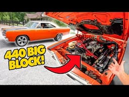 Big Block Road Runner's FIRST Start & Drive!!