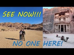Touring Petra Like Indiana Jones – World Wonder Bucket List Site Empty!!!