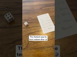 Quick and cheap custom dice for board game prototypes 🎲