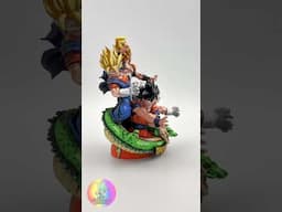 DRAGON BALL 2D REPAINT GOKU AND VEGETA AND VEGITO AND GOGETA AND SHENRON #Shorts