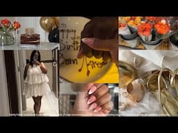 Vlog: I Love Celebrating Him| Birthday Weekend | New Nails + Maybelline & Hair Unboxing | Grateful🤍