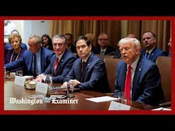 Trump holds Cabinet meeting at the White House