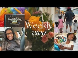 VLOG:Week In The Life Of A Pregnant SAHM of 3 || Mother's Day Weekend + Graduation ✨ #lifewithsarah