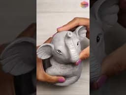 Arey ye kya kar diya?? #creativecat #diy #creativeclayideas #airdryclay