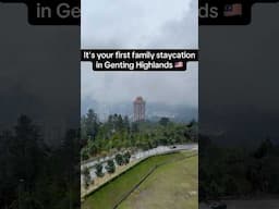 First family staycation in Genting, Malaysia!🇲🇾 #gentinghighland #gentinghighlands #malaysia #kl