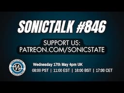 Sonic TALK 846 - Wed 14th May - Superbooth!